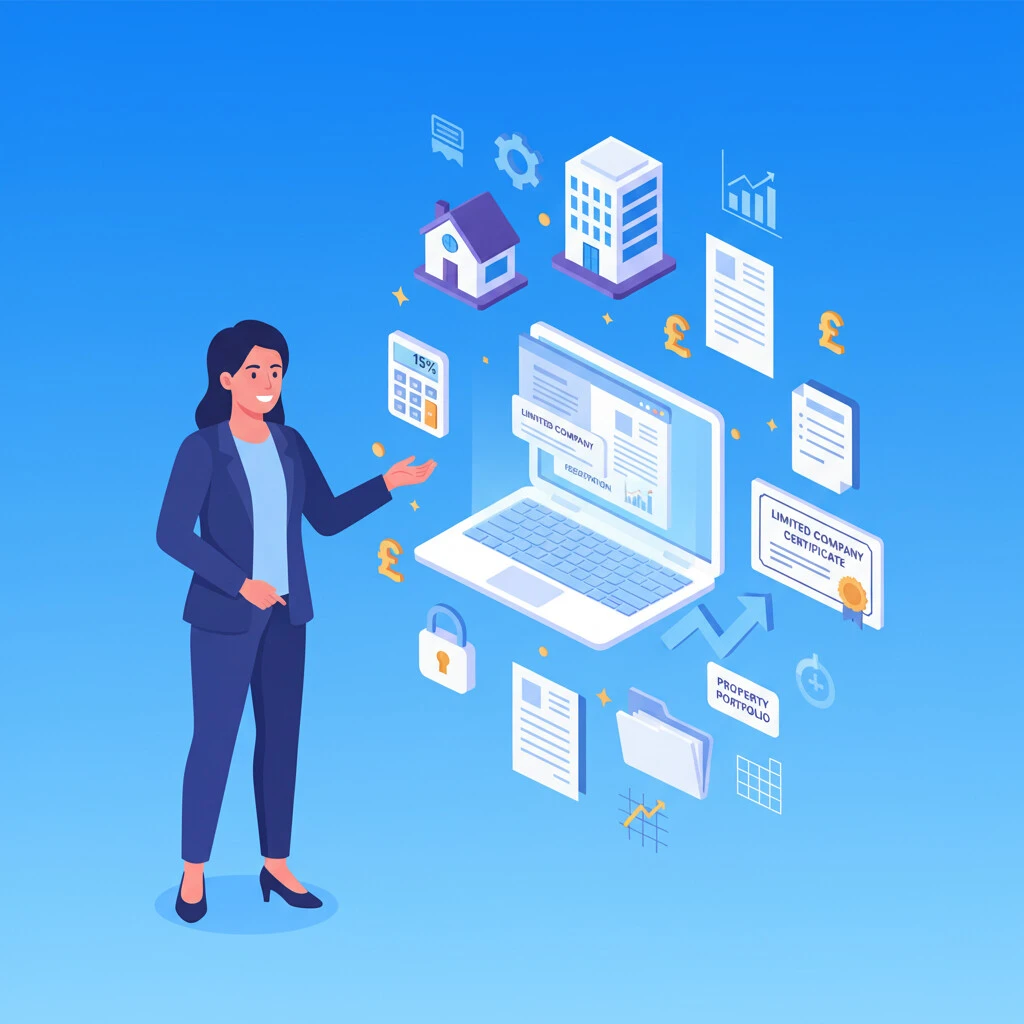 Transferring property from personal name to a limited company.