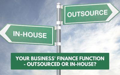 Your business’ finance function – Outsourced or In-house?