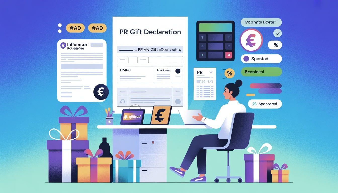Pay tax on PR gifts
