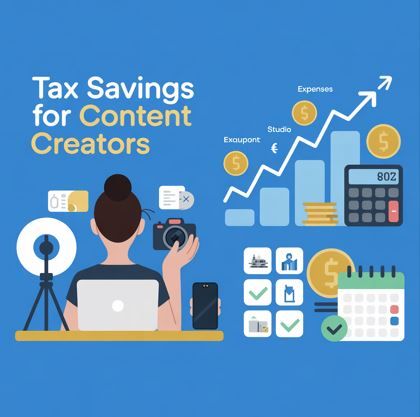 tax savings for content creators
