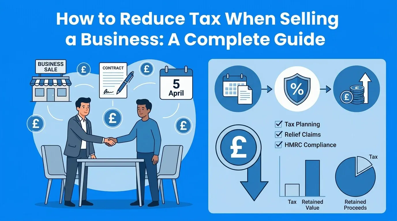 how to avoid tax when selling a business