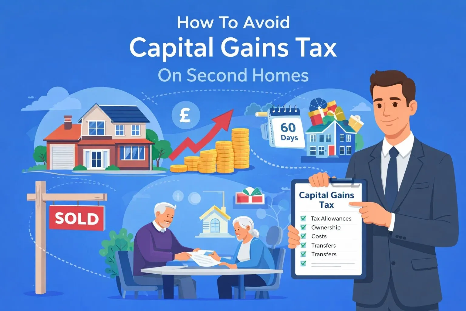 Capital gains tax on 2nd home